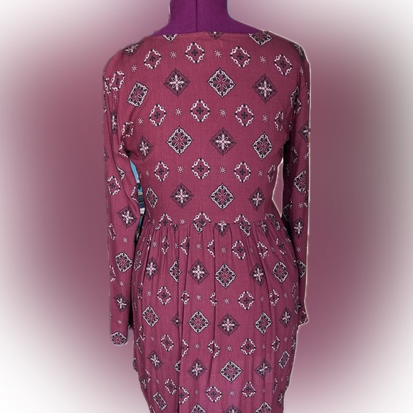 Amuse Society Boho Rust Dress - Picture 2 of 9